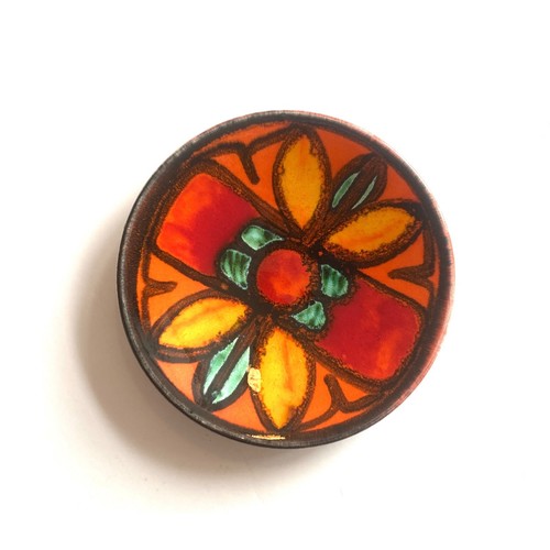 Poole pottery delphis pin - pottery,
