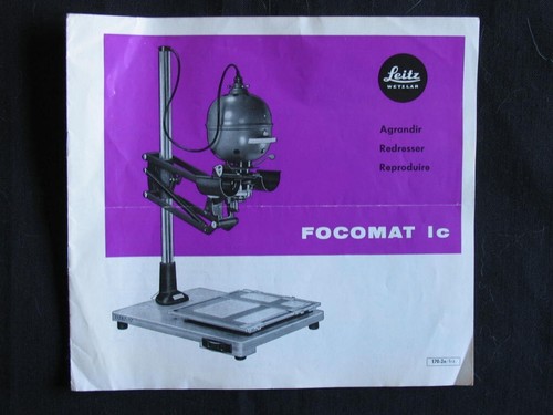 Leitz leica focomat - leica,