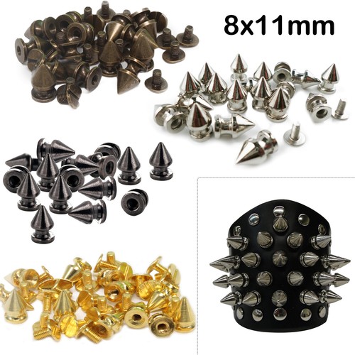 8x11mm tree shape punk - punk, cone