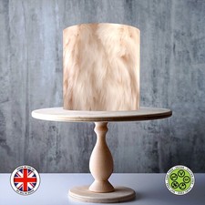 Beige Fluffy Texture Rabbit