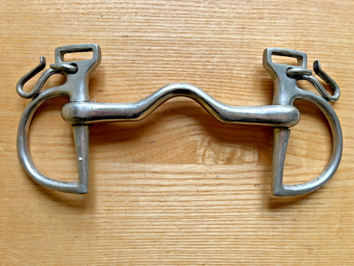 Kimblewick bit with port - with,
