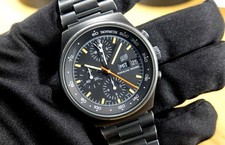 Porsche Design Orfina Top Gun 7176S Chronograph 41mm PVD Black Lemania 5100