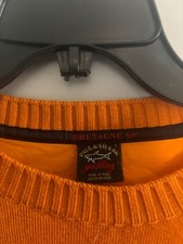 Large, orange paul and shark