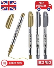 Metallic Pens Silver And Gold