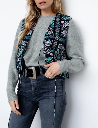 Antik batik quilted - batik, floral