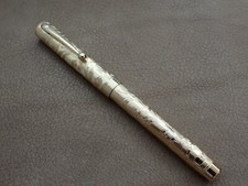 W.A Sheaffer Commemorative LE Lever Fill Gold Fountain Pen with Medium 18k