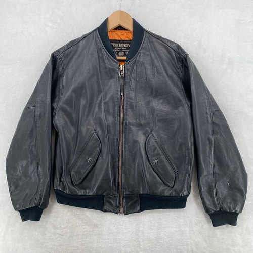 Chevignon leather bomber - leather,
