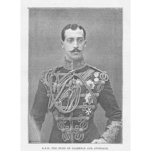 Hrh the duke clarence - the,