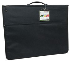 A1 CUSHIONED RING BINDER ARTIST STORAGE PORTFOLIO CASE & 3 ACID FREE SLEEVES