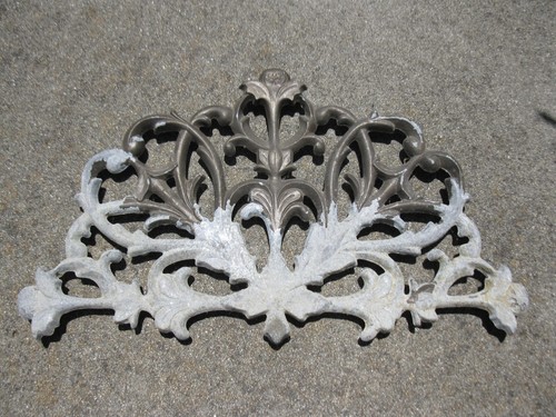 Vintage cast metal garden - vintage,