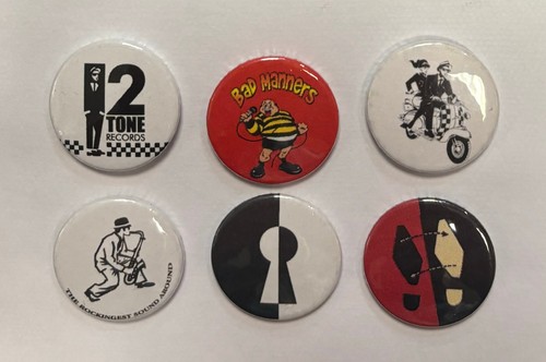 Quality ska retro pin - quality,
