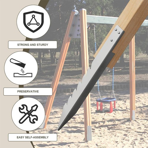 Pieces swing set anchor - set,