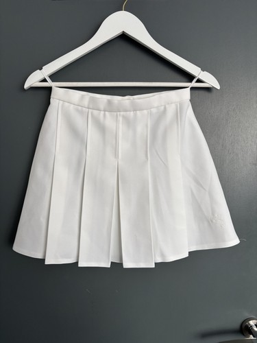 Vintage carlotti pleated - vintage, white