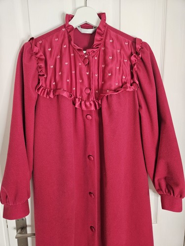 Vintage raspberry ruffle - vintage,