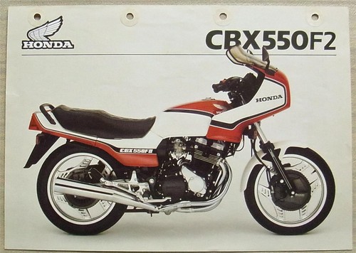 Honda cbx550f2 motorcycle - cbx550f2,