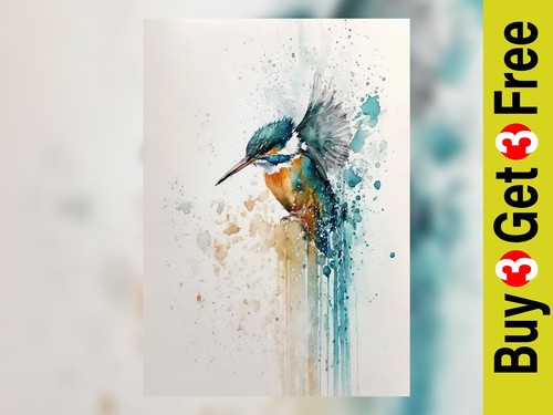 Kingfisher flying out - , of