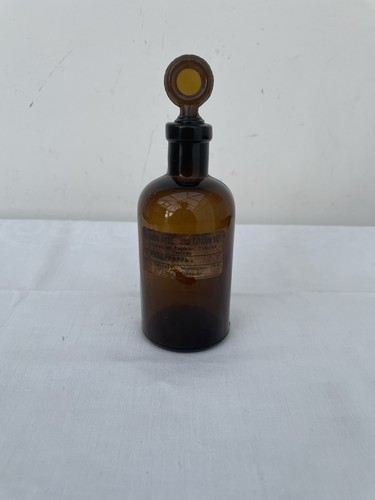 Vintage amber glass - vintage, pharmacy