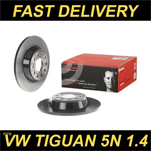 Brake discs pair solid - pair, for