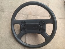 VW MK1 GOLF GTI 4 BUTTON STEERING WHEEL MK2 GOLF JETTA CADDY SCIROCCO CABRIOLET