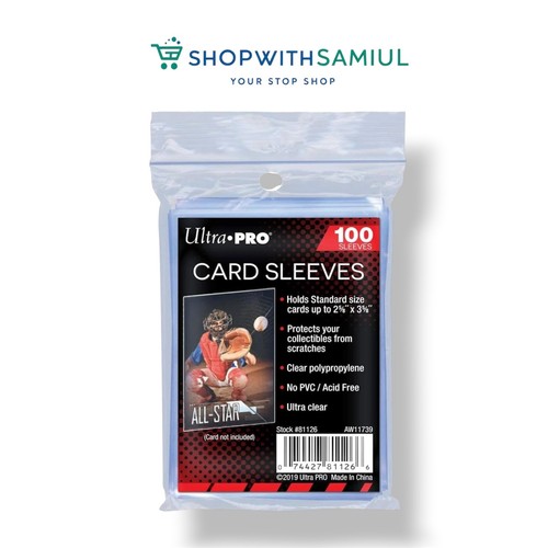 Trading card sleeves clear - sleeves,
