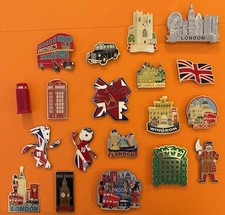Souvenir fridge magnet - Metal London