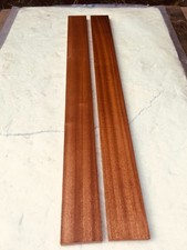 Mahogany Timber Hardwood Offcut Quarter  Sawn Blank Hobby Craft DIY  2ft LONG