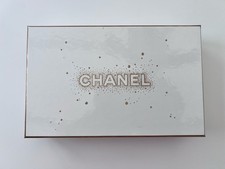 Chanel Empty Gift Box Gold And