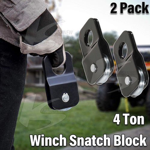 Heavy duty snatch block pulley - heavy,