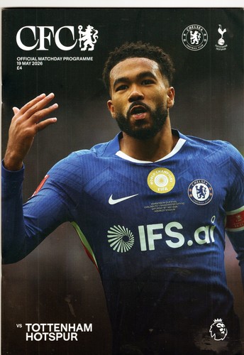 Programme chelsea tottenham - programme, v