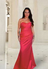 Satin Mermaid Bridesmaid Dress