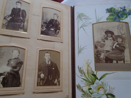 Victorian photo album - victorian,