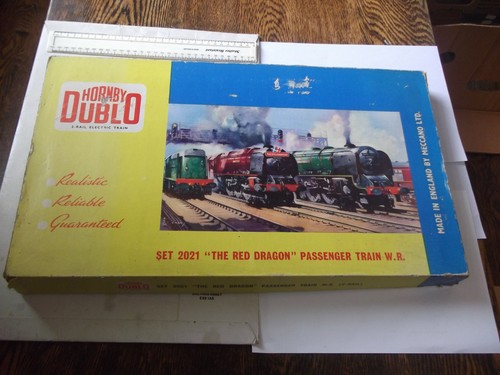 Hornby dublo rail red dragon - dublo,