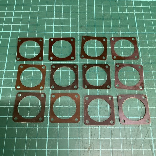 Ferrograph tape head shims - head,