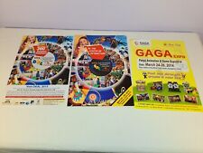 Coin Operated Kiddie Ride Arcade Machine Leaflets - Gaga Expo, Deal Dubai Show
