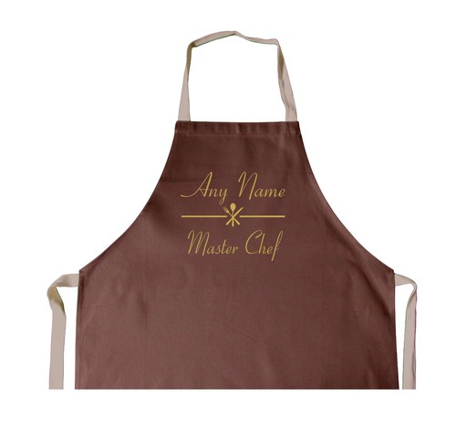 Personalised master chef gold - chef,