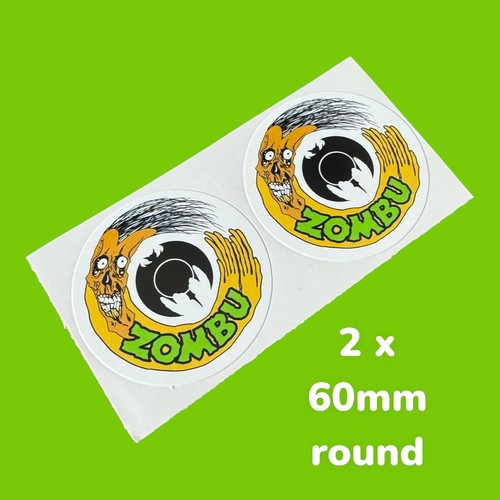 Zombu skateboard vinyl sticker - vinyl,