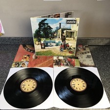DOUBLE LP OASIS ALBUM BE HERE