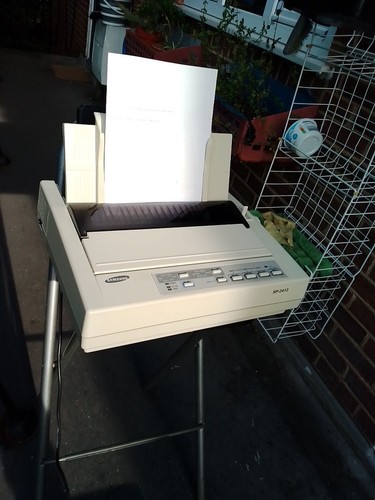 Vintage samsung dot matrix - vintage,