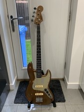 Custom Reliced J Bass, Firemist Gold , Dimarzio Ultra Jazz Noiseless Pickups