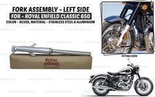 Fork Assembly Shocker "Left Side Fit For Royal Enfield Classic 650"