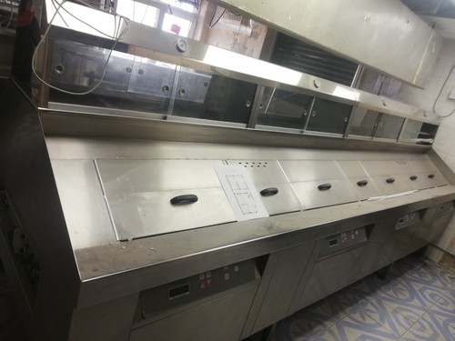 Fish chips frying range - fish,