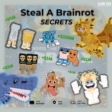 STEAL A BRAINROT | All Secrets | Brainrot |  24/7 DELIVERY?SAB Esok Sekolah