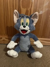 Vintage Tom From Tom and Jerry Stuffted Toy Plush Soft Toy Warner Bros
