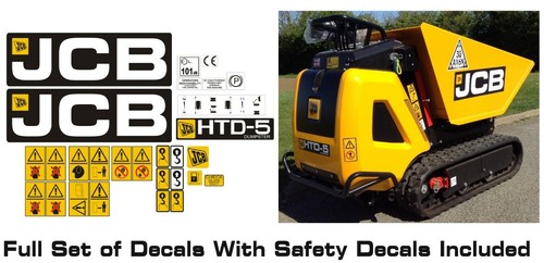 Jcb htd dumpster full decal - full,