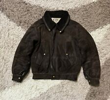 Cp Company vintage leather aviator jacket