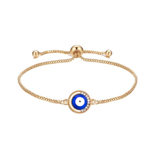 Evil eye gold - eye, silver