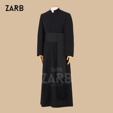 Black Roman Cassock Soutane