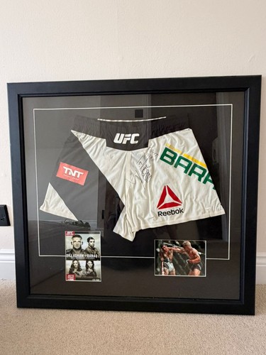 Ufc fight worn framed - worn,