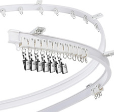 Curved ceiling curtain - curved, track