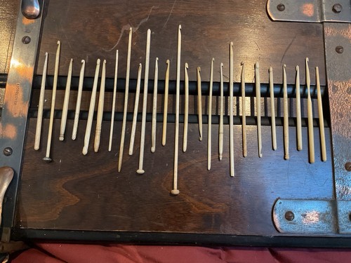Bone crochet hooks - bone,